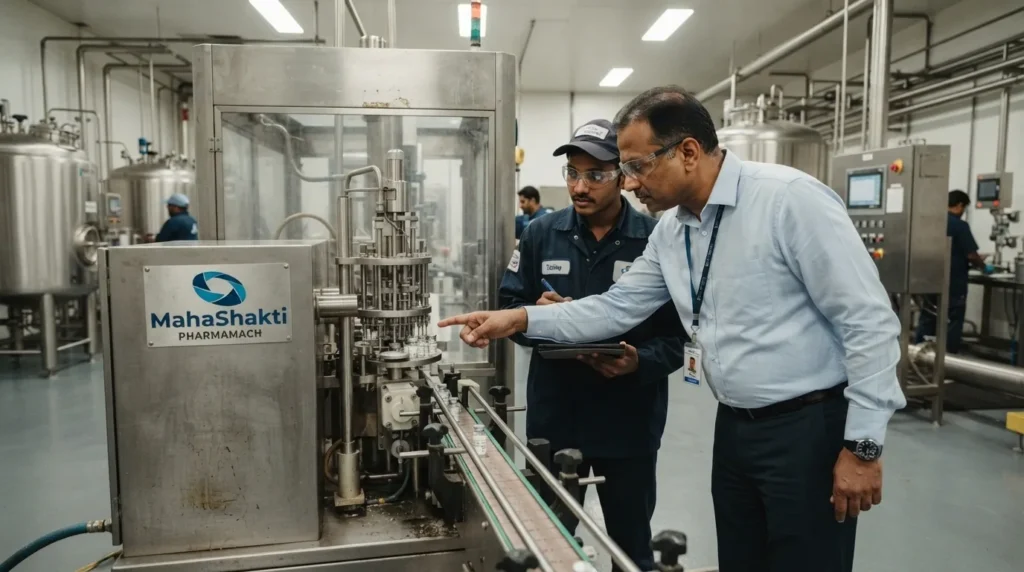 pharma filling machine needle assembly