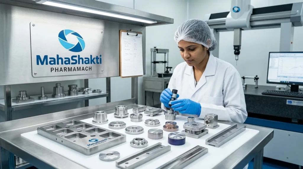 inspection of pharma spare parts 