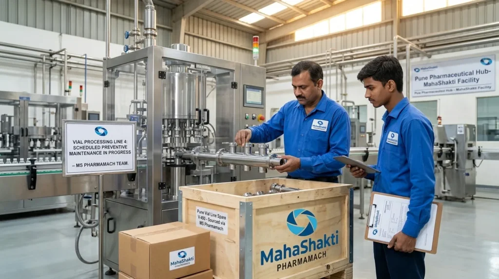 Pharma Machinery Spare Parts Manufacturer 