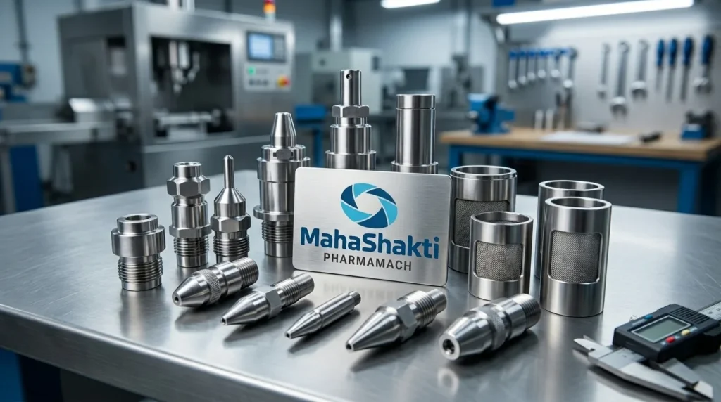 pharma machinery spare parts manufacturer